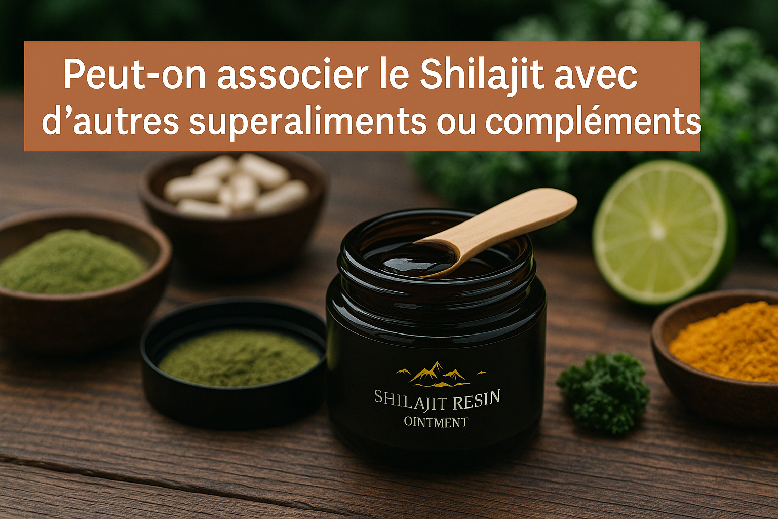 Peut-on associer le Shilajit avec d’autres superaliments ou compléments&nbsp;?