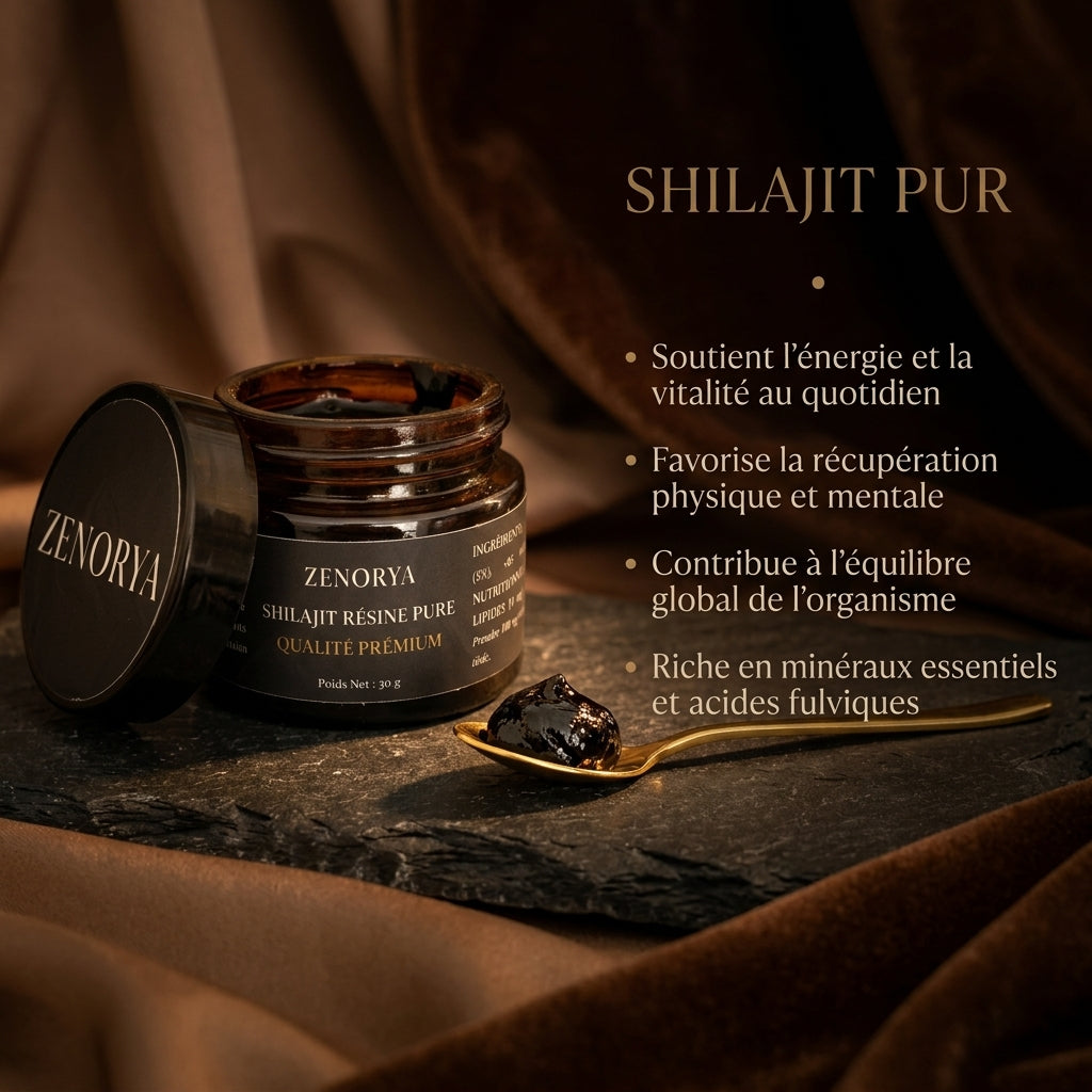 Résine de Shilajit Qualité Premium
